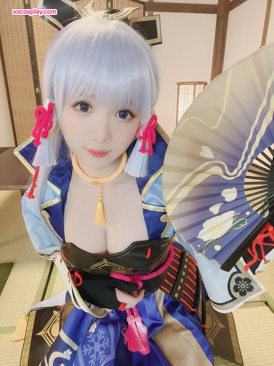 Shimotsuki Shimo as Kamisato Ayaka - White Heron Princess